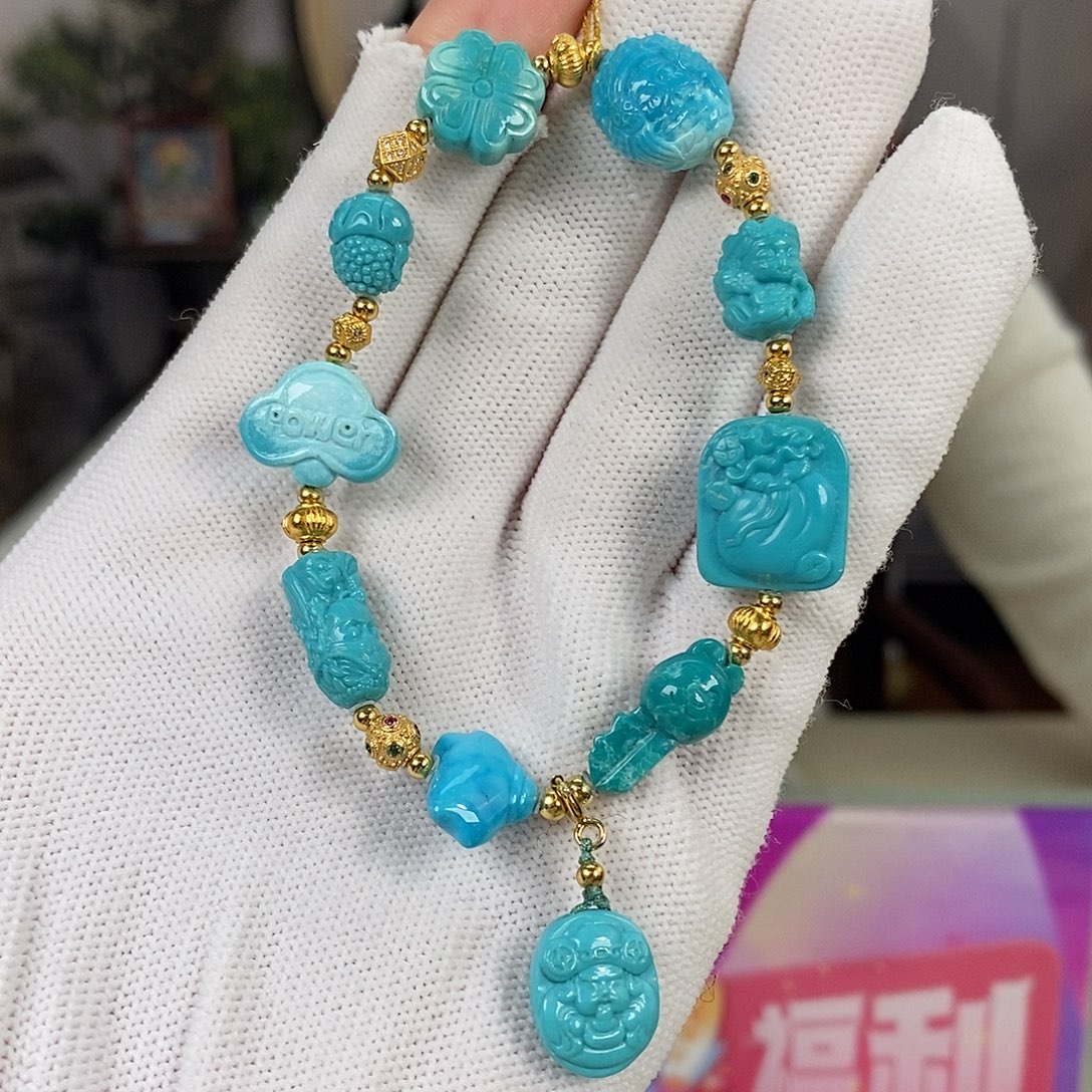 绿松石未镶嵌珠宝奇石