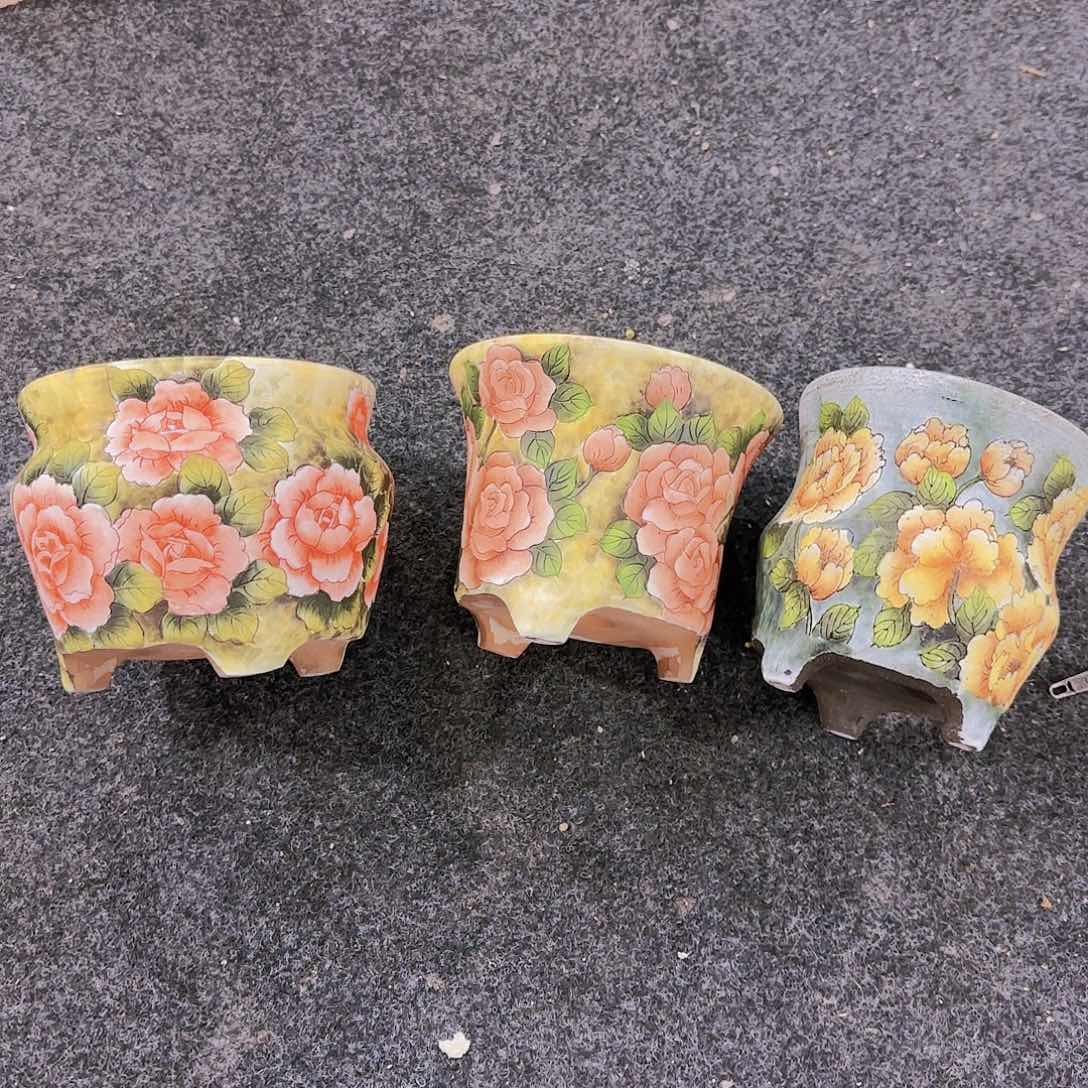 缸陶瓷花盆陶瓷花盆