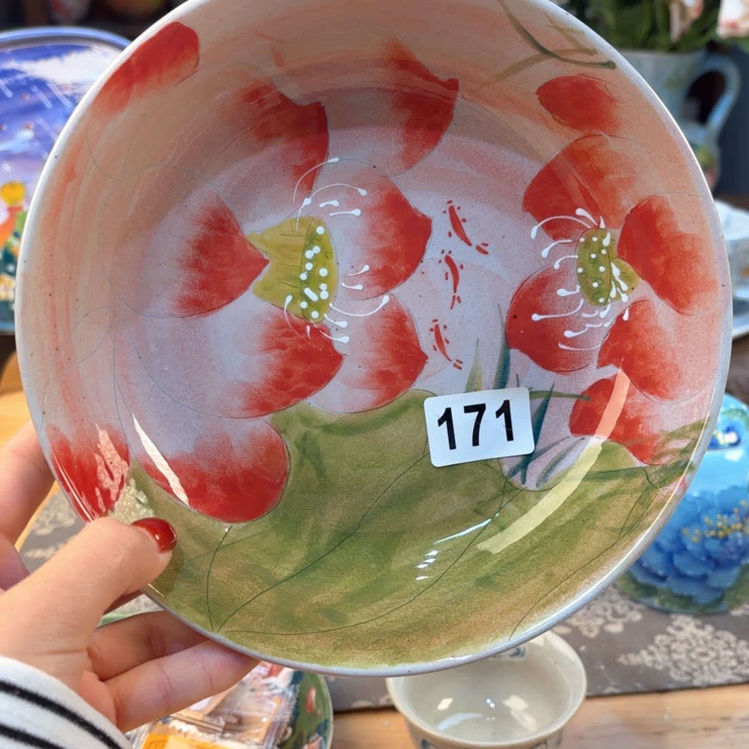 景德镇手绘高温釉下彩陶瓷茶具