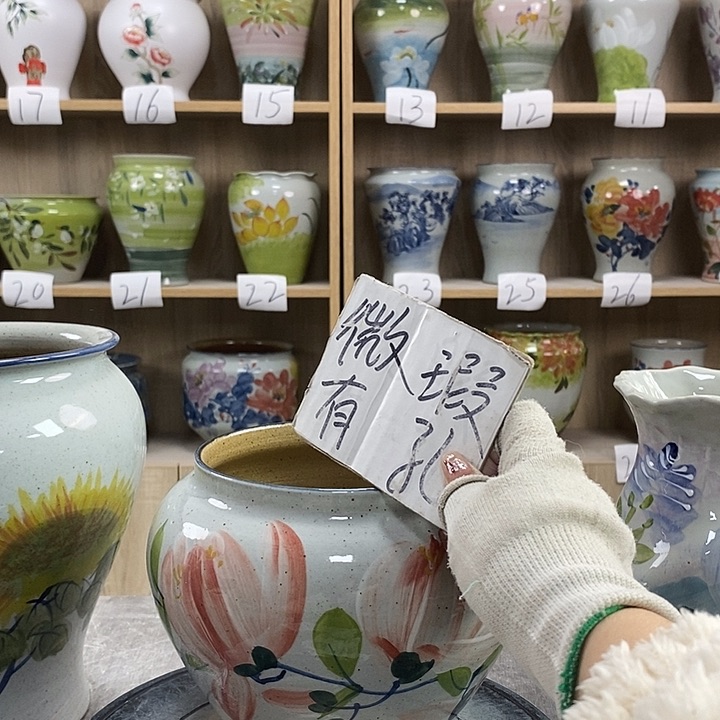 缸13xc景德镇陶瓷花盆