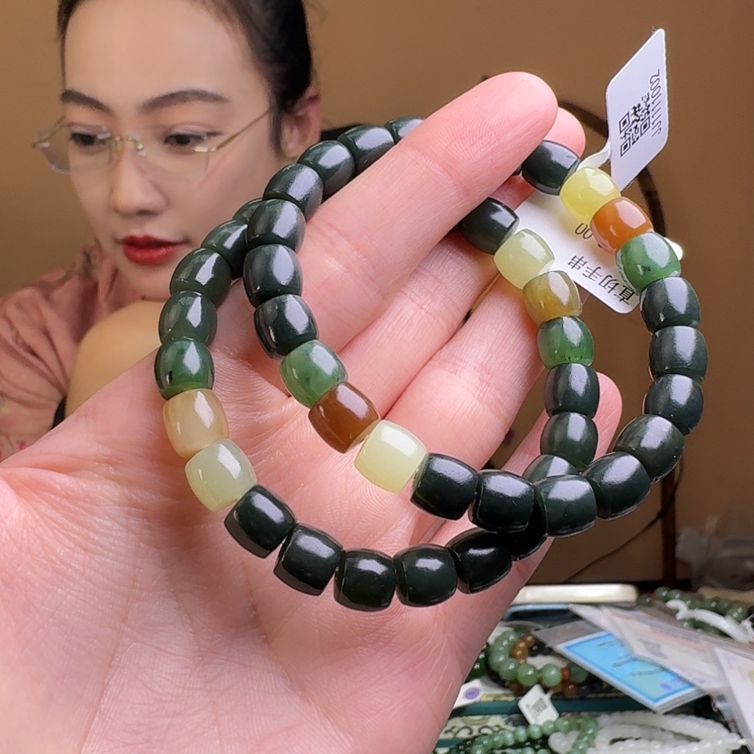 和田玉未镶嵌颈饰拍一发一多样性发货