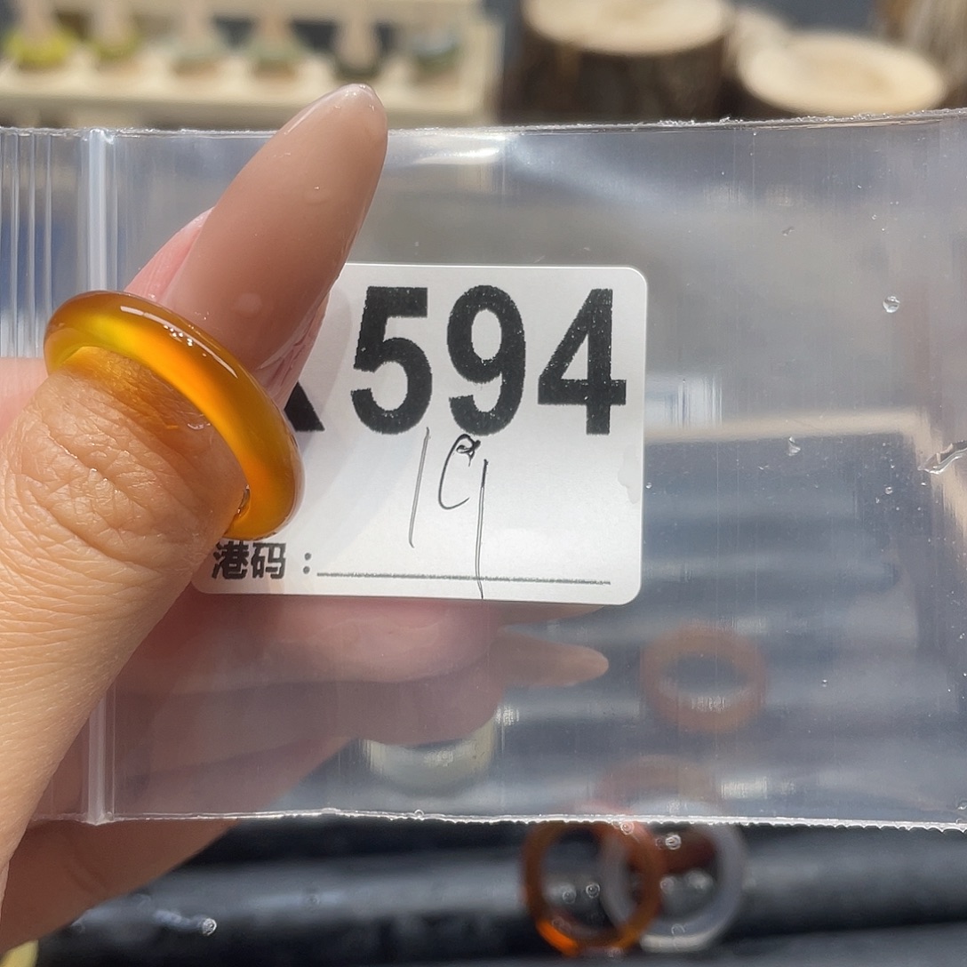 玛瑙/玉髓未镶嵌戒指594