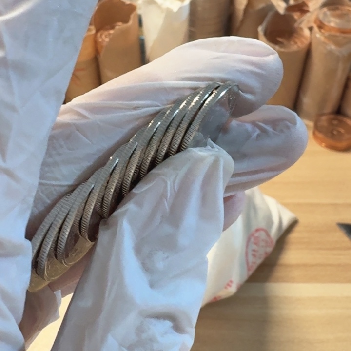 其他普通金属10枚，小5元币