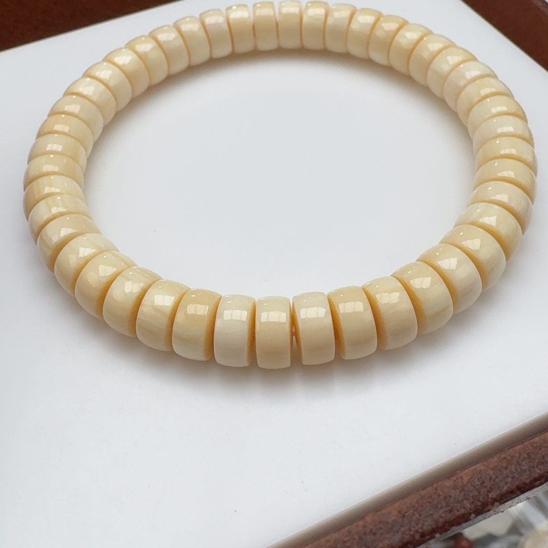 猛犸象牙手串/手链/手镯  008  8×4mm