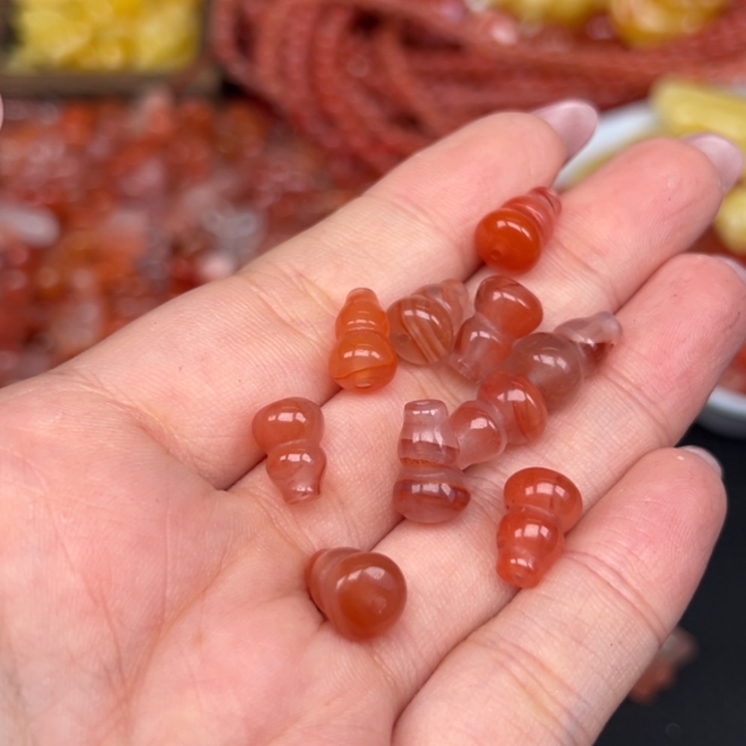 南红玛瑙未镶嵌吊坠(不含链)