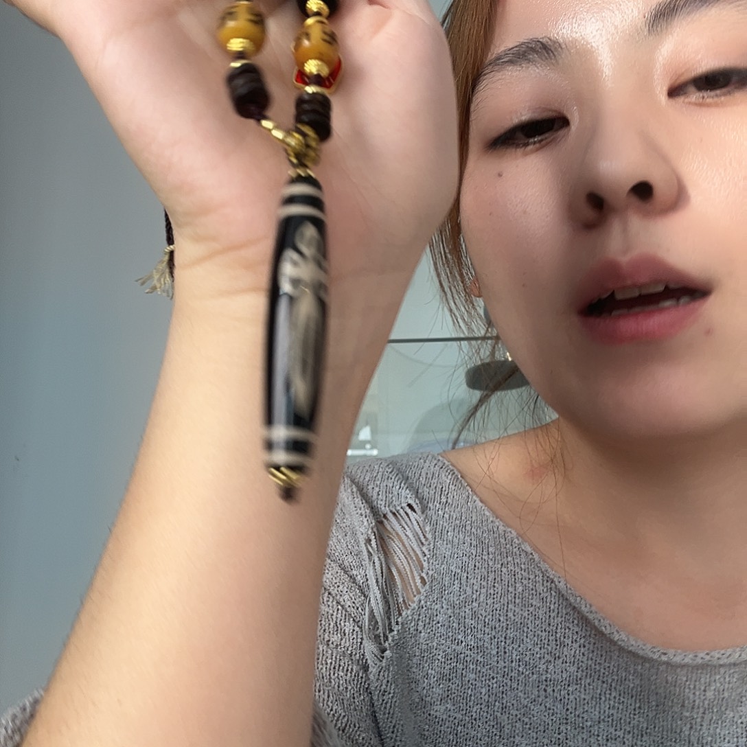 玛瑙/玉髓合金颈饰