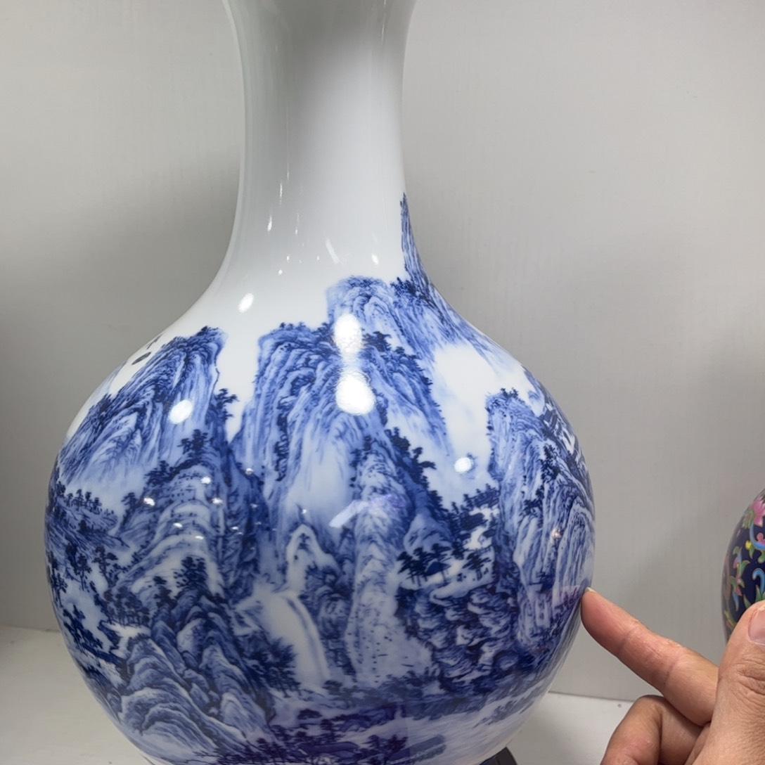 景德镇陶瓷花瓶摆件