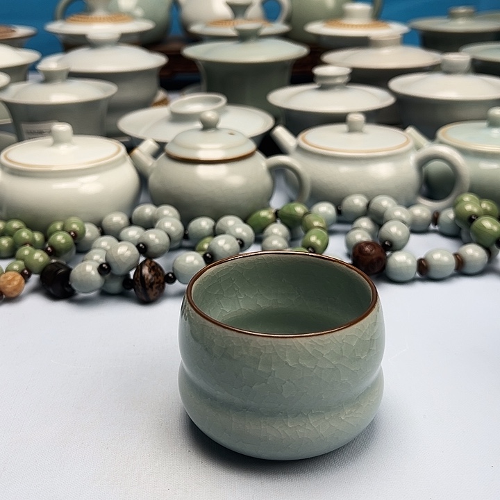 杯鱼鳞冰花葫芦杯原矿原釉原产地