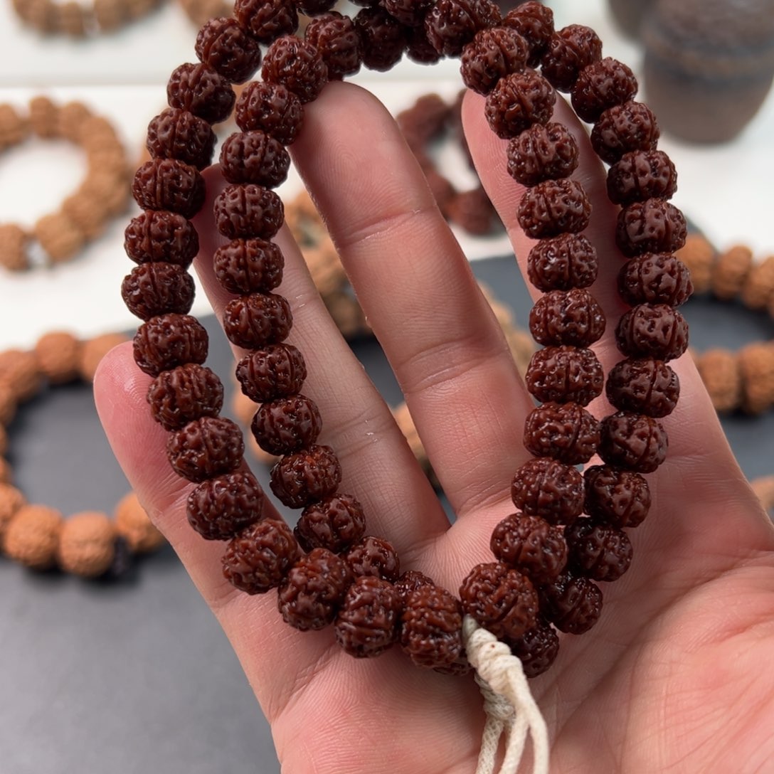 金刚菩提手串勿里达纯血老树王单圈11