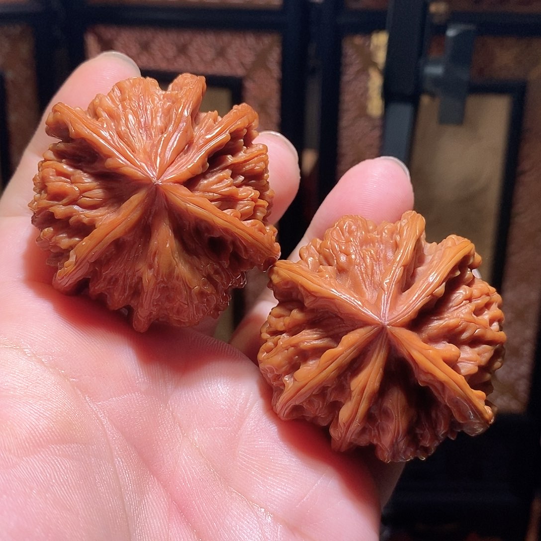 文玩核桃把件51王勇六棱