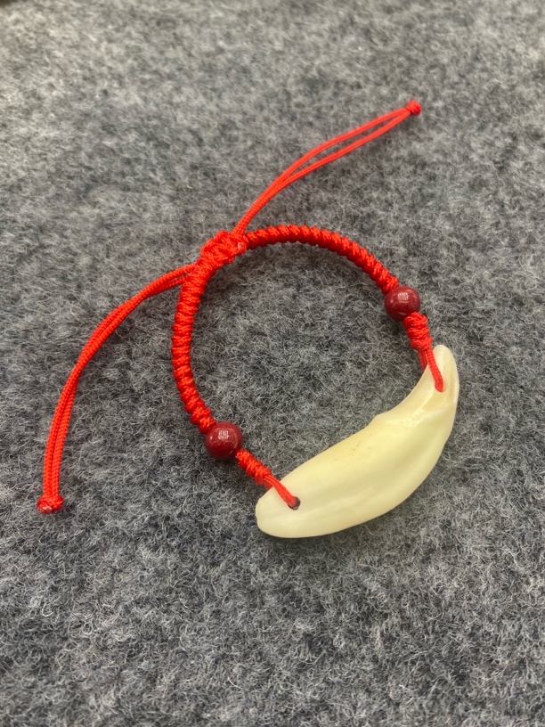 非金属锦纶手链 儿童手链脚链通用款 到手就戴 手工编织 可调节