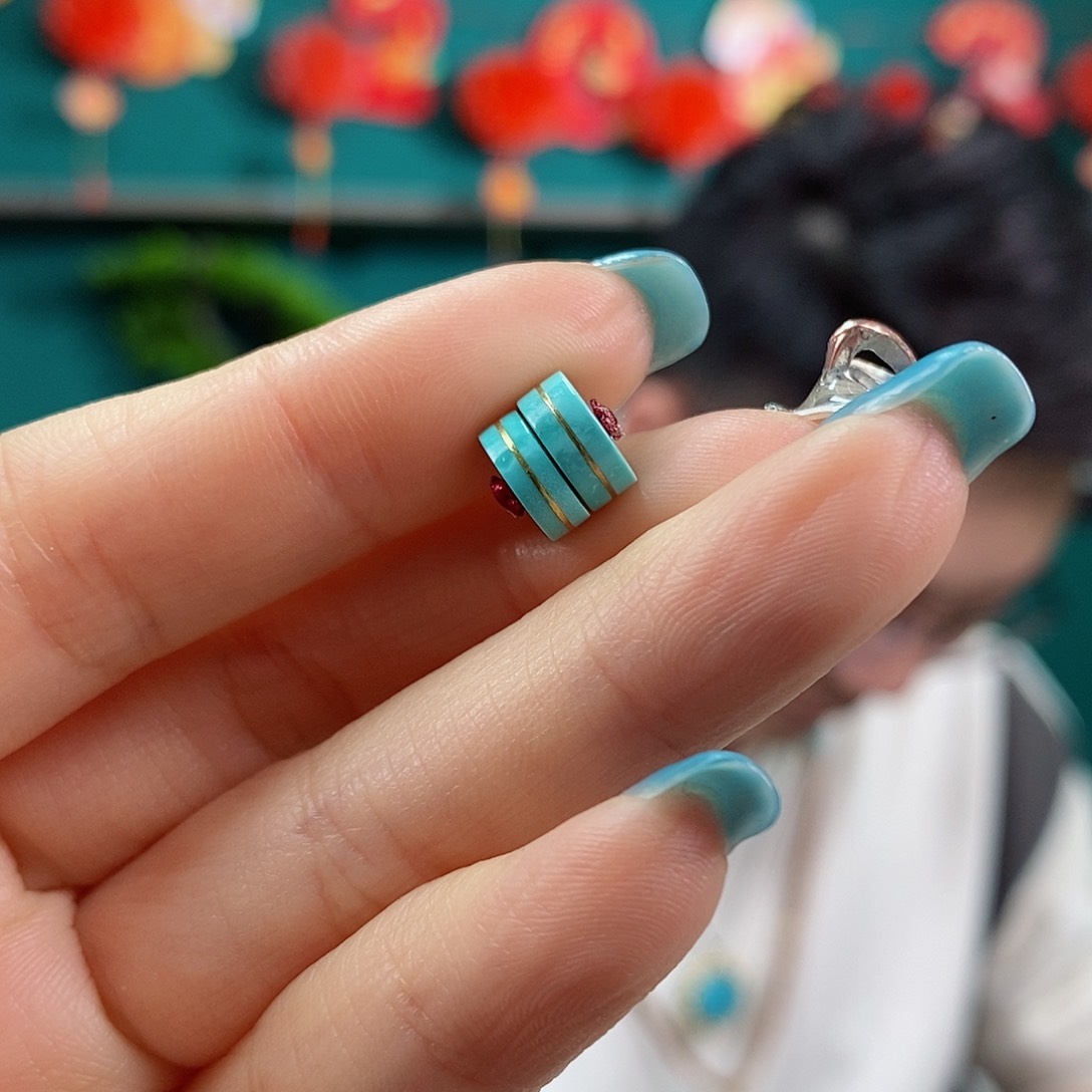 绿松石珠宝奇石未镶嵌