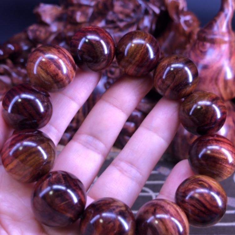 【闪购商品】黄花梨/降香黄檀手串/手链2.0