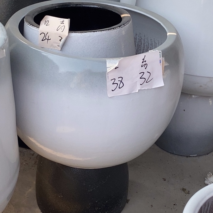 渐变青球盆特大号口39/32