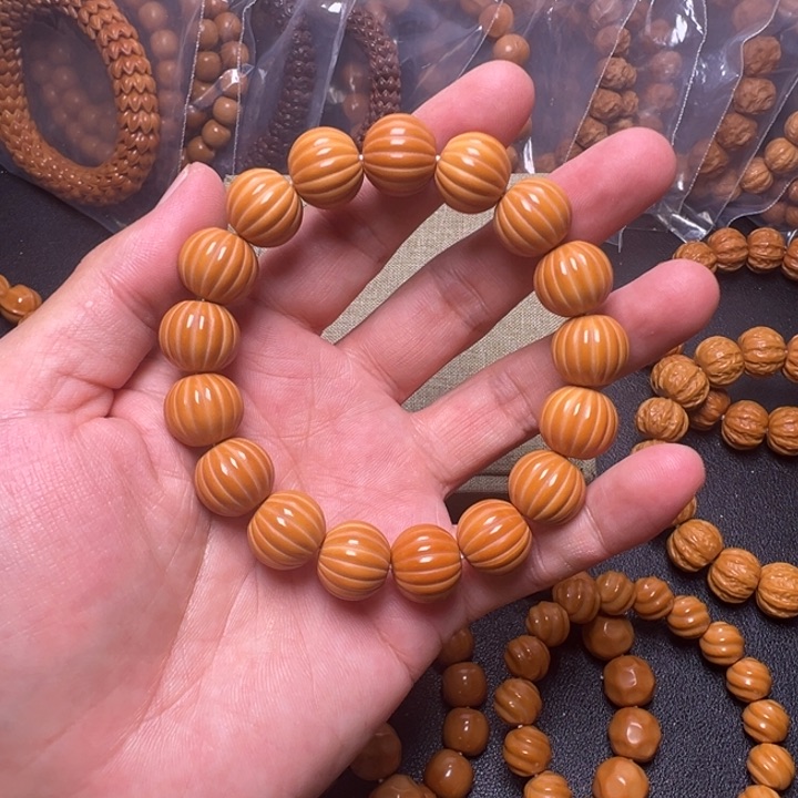 猴头核桃手串瓜珠
