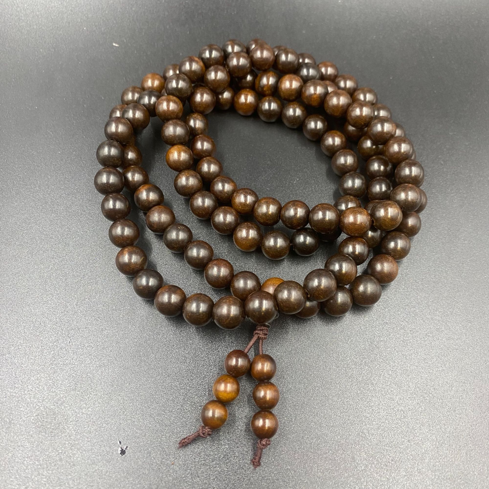 雷心雷击枣木1.0流珠手串