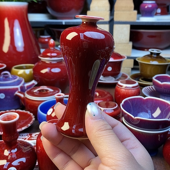 陶瓷景德镇名陶坊原矿郎红