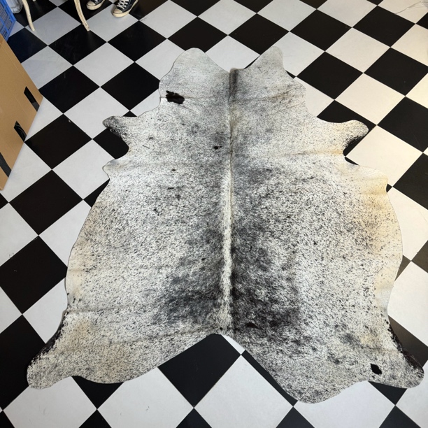 【本尼家】F24 225x175cm专拍牛皮地毯家用轻奢手工