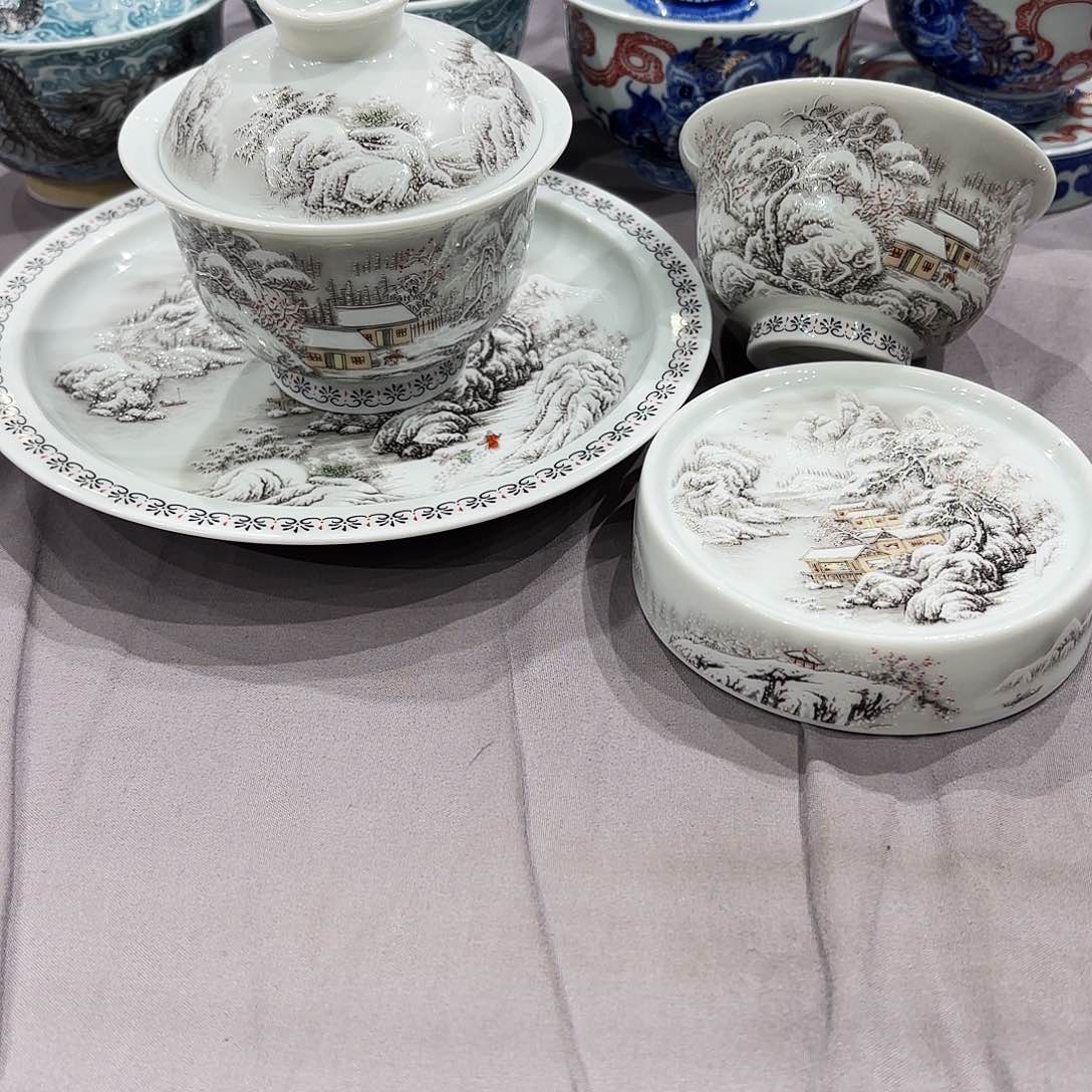 瓷片景德镇瓷器展和