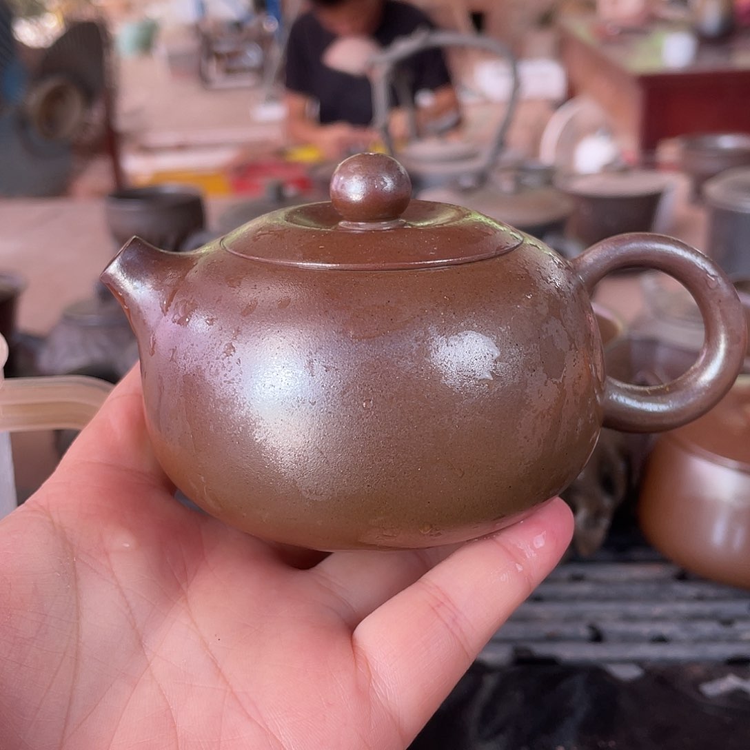 茶壶紫砂坭兴陶龙窑柴烧原矿泥料