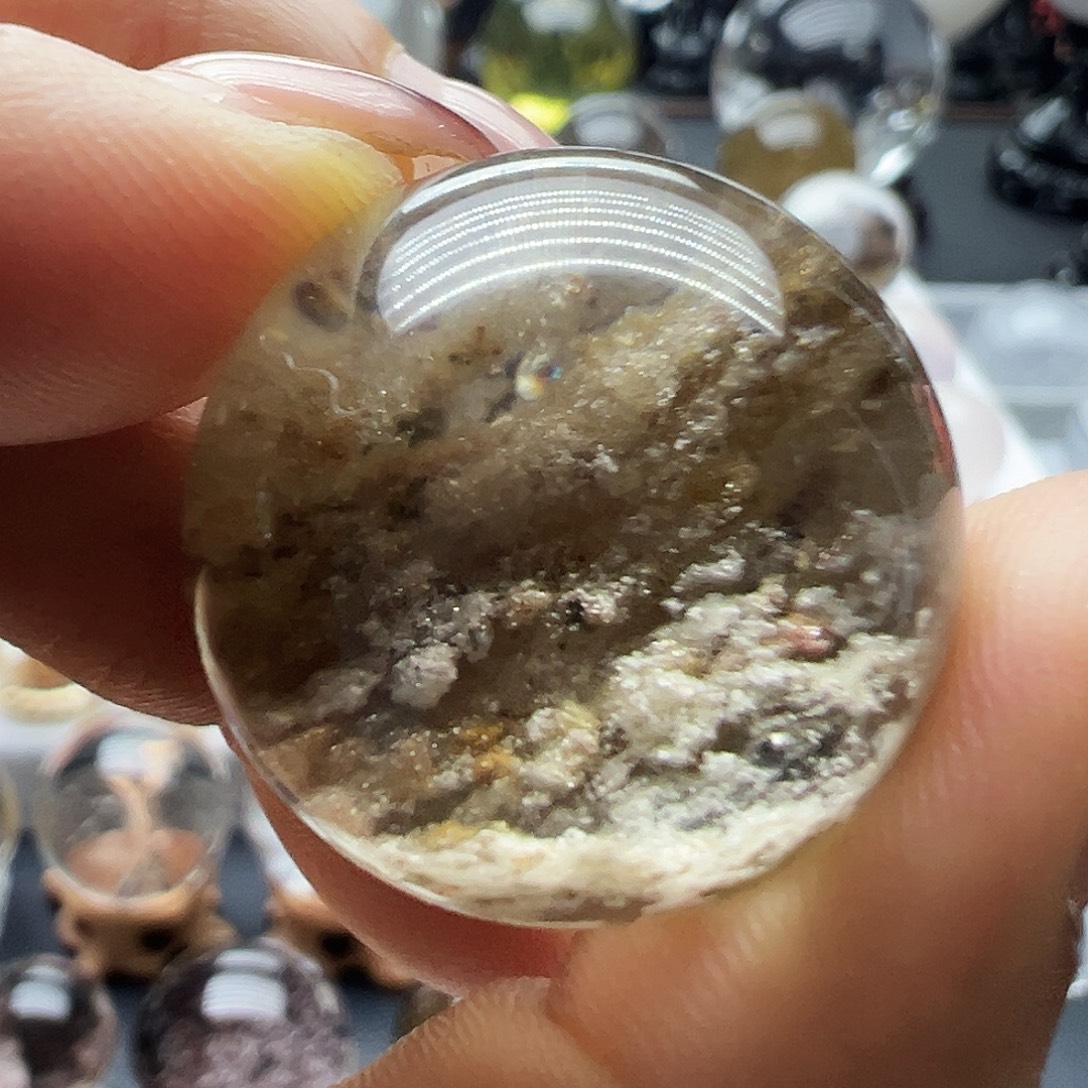 水晶珠宝半成品未镶嵌A019水晶