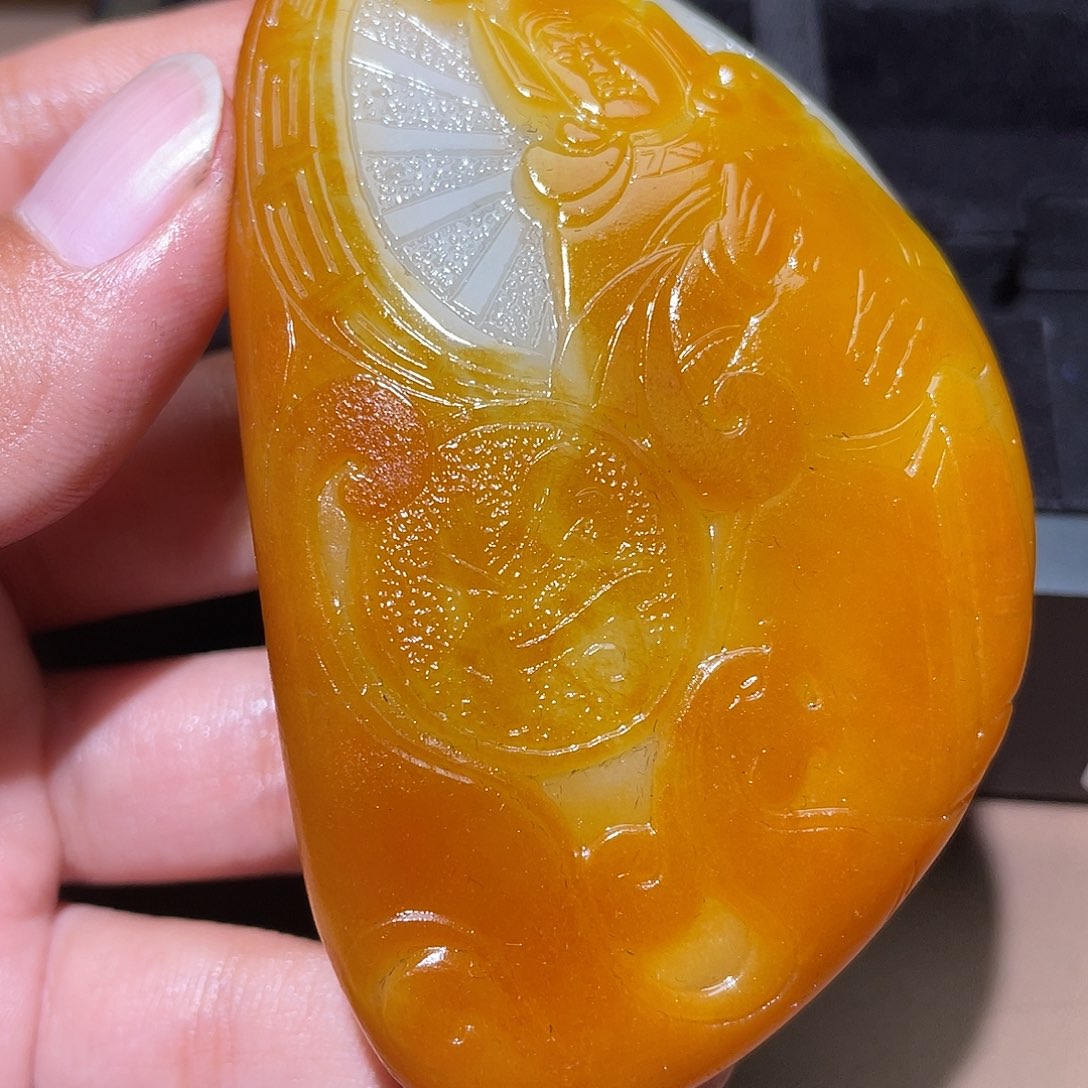 和田玉颈饰未镶嵌Y