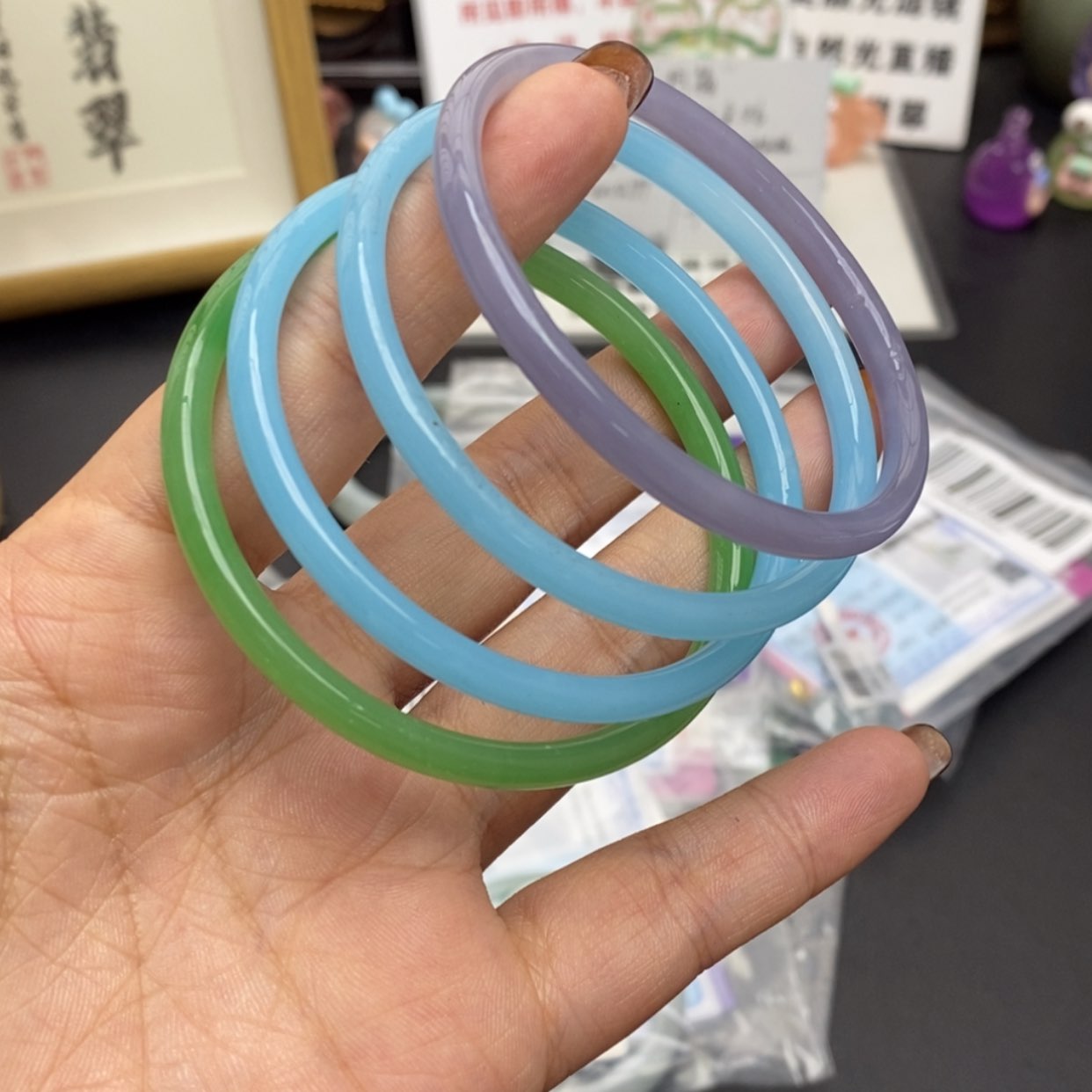 【闪购商品】翡翠手镯未镶嵌翡翠