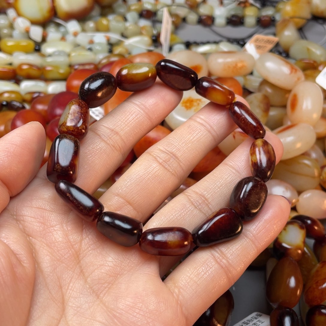 和田玉手链未镶嵌