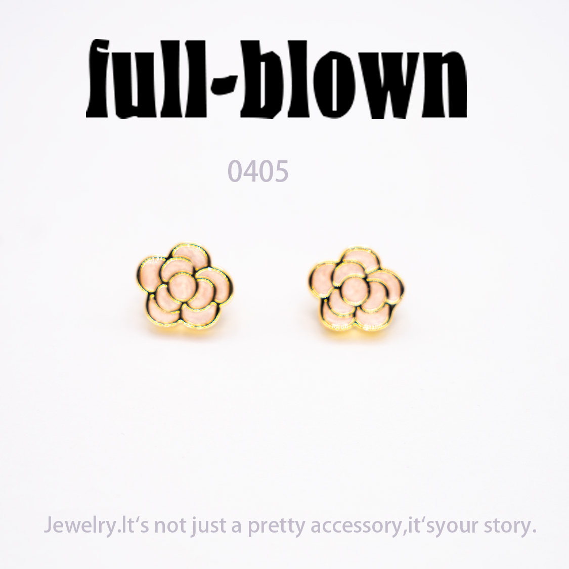 铜合金耳饰 气质耳环小众设计高级感耳钉耳饰~0405