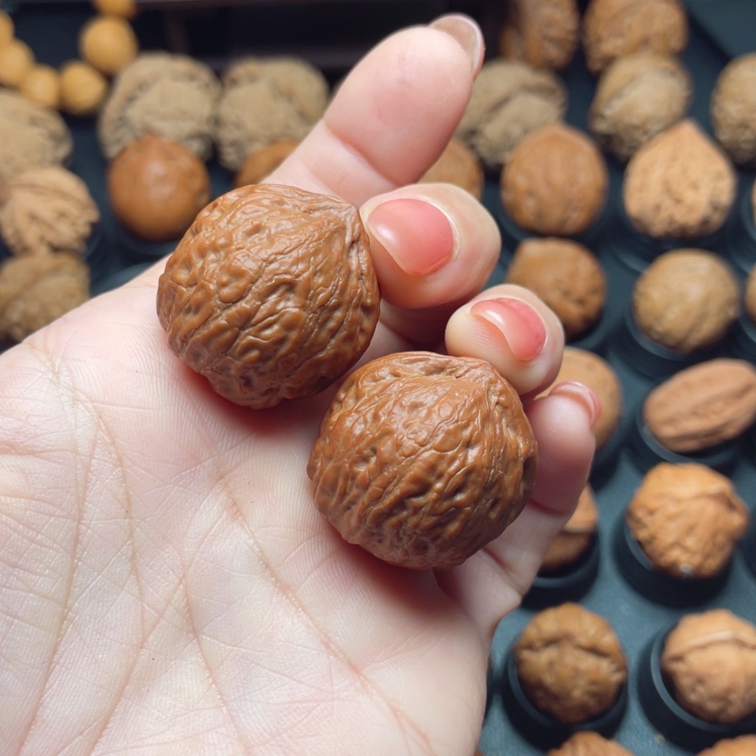 文玩核桃把件语*文玩核桃好可爱