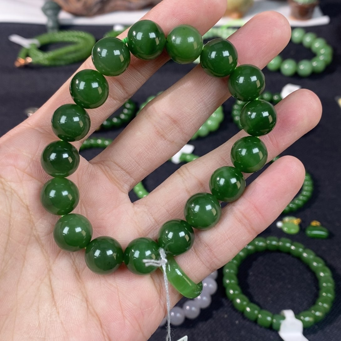 未镶嵌手链和田玉（碧玉）