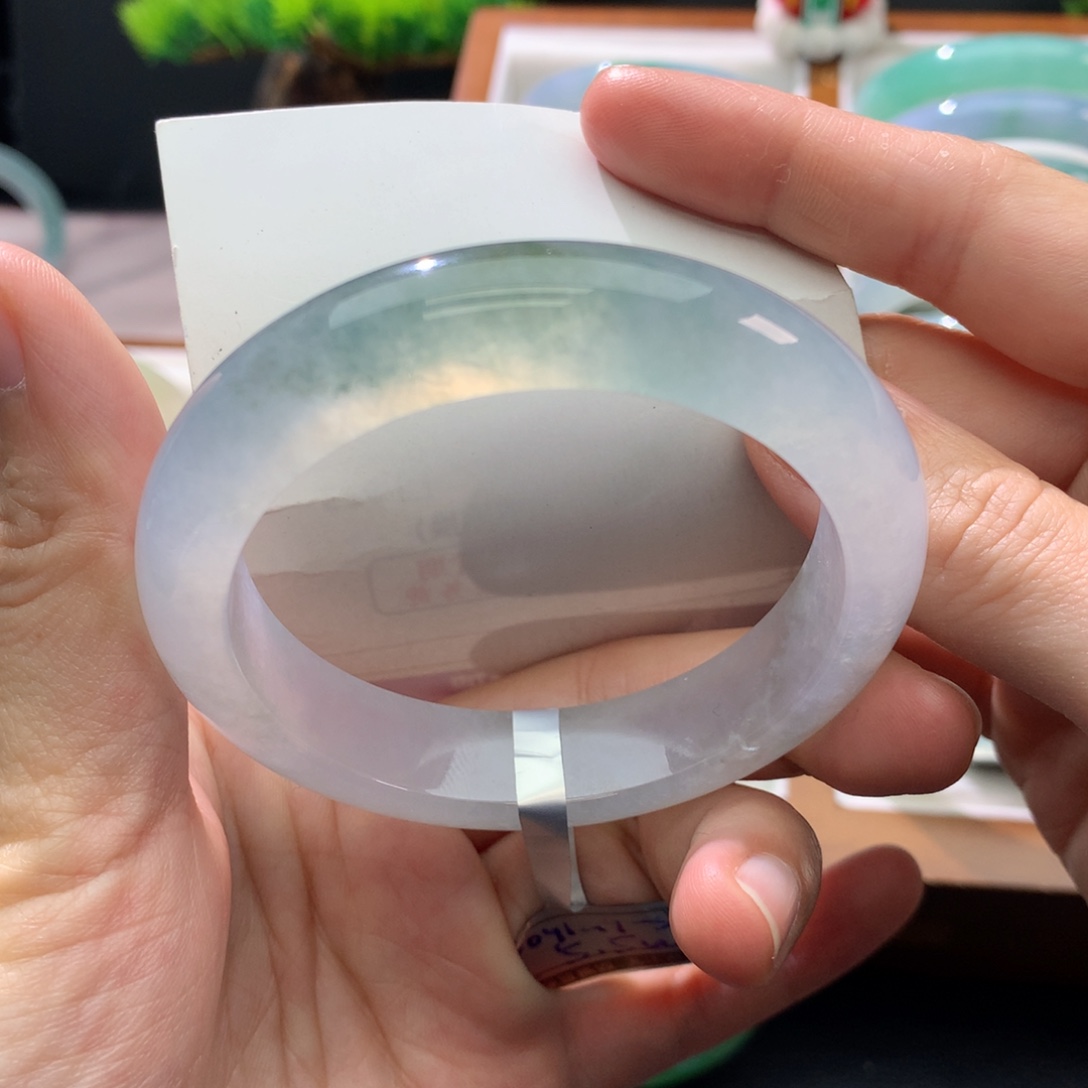 翡翠未镶嵌手镯强推