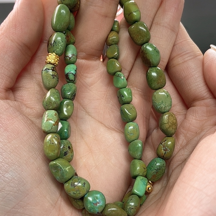 未镶嵌绿松石珠宝奇石