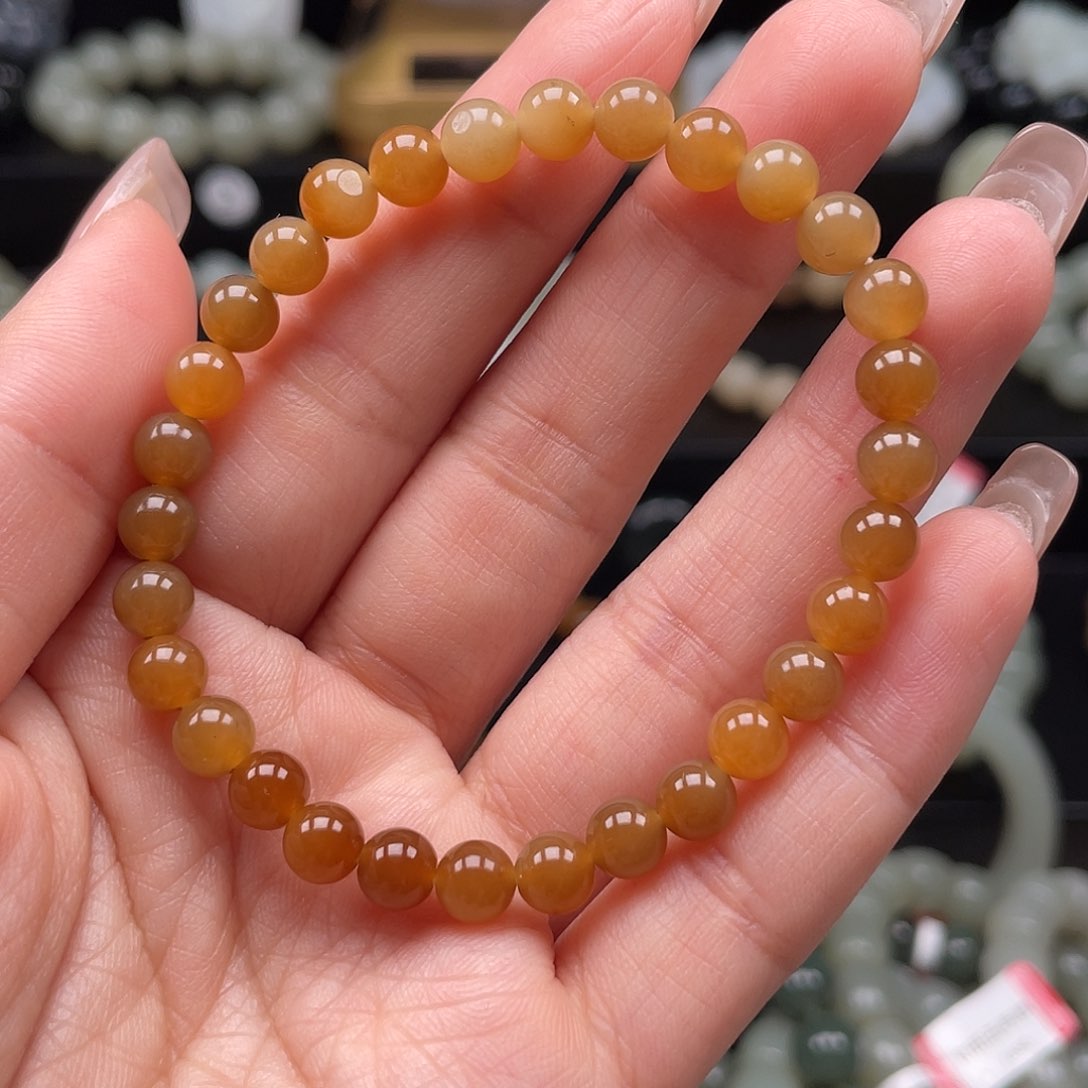 和田玉手串未镶嵌