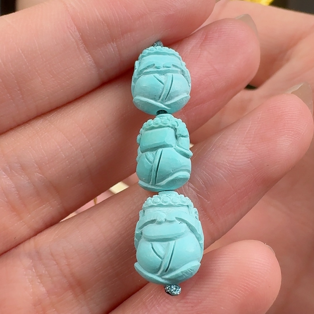 绿松石珠宝奇石未镶嵌