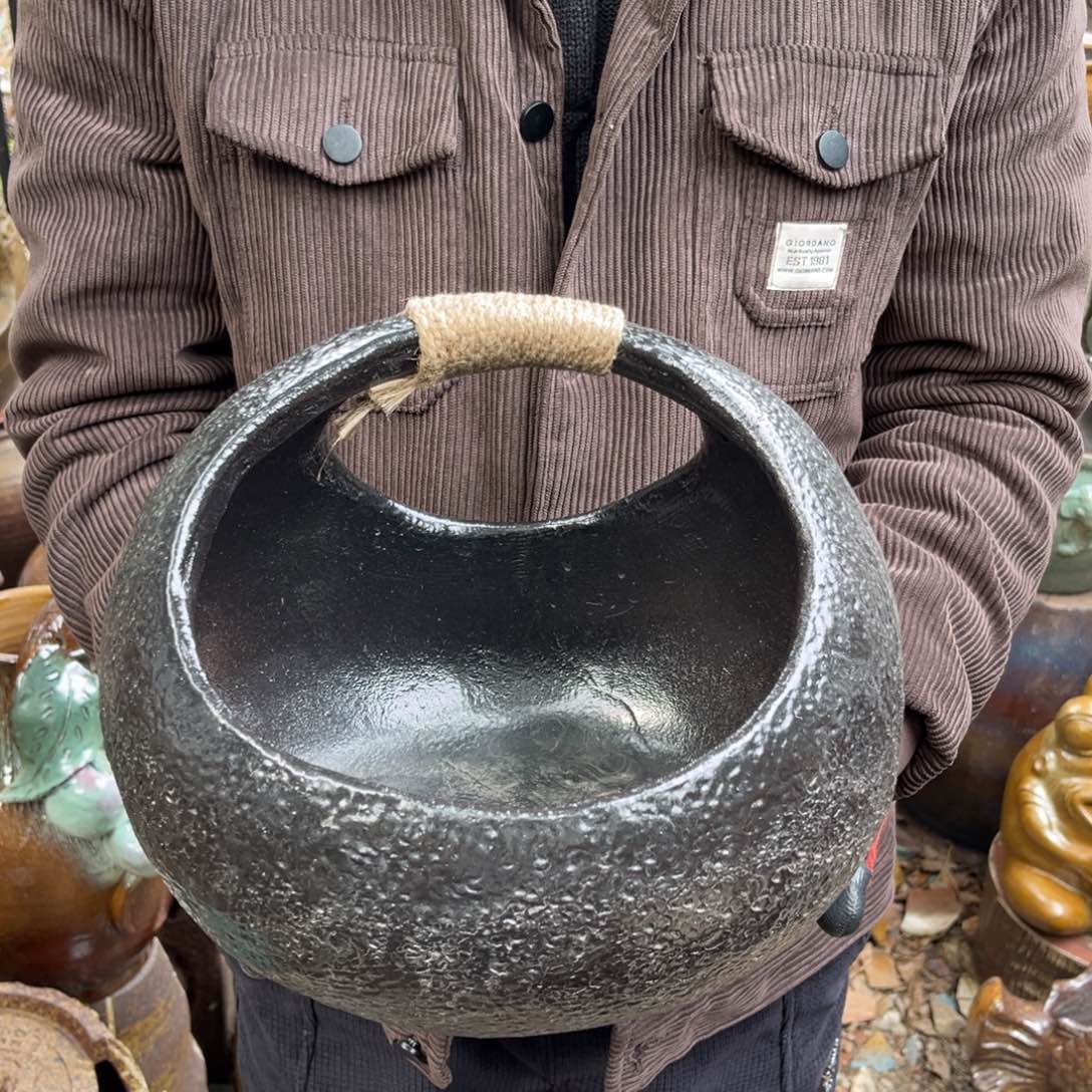 红陶高23口23无孔