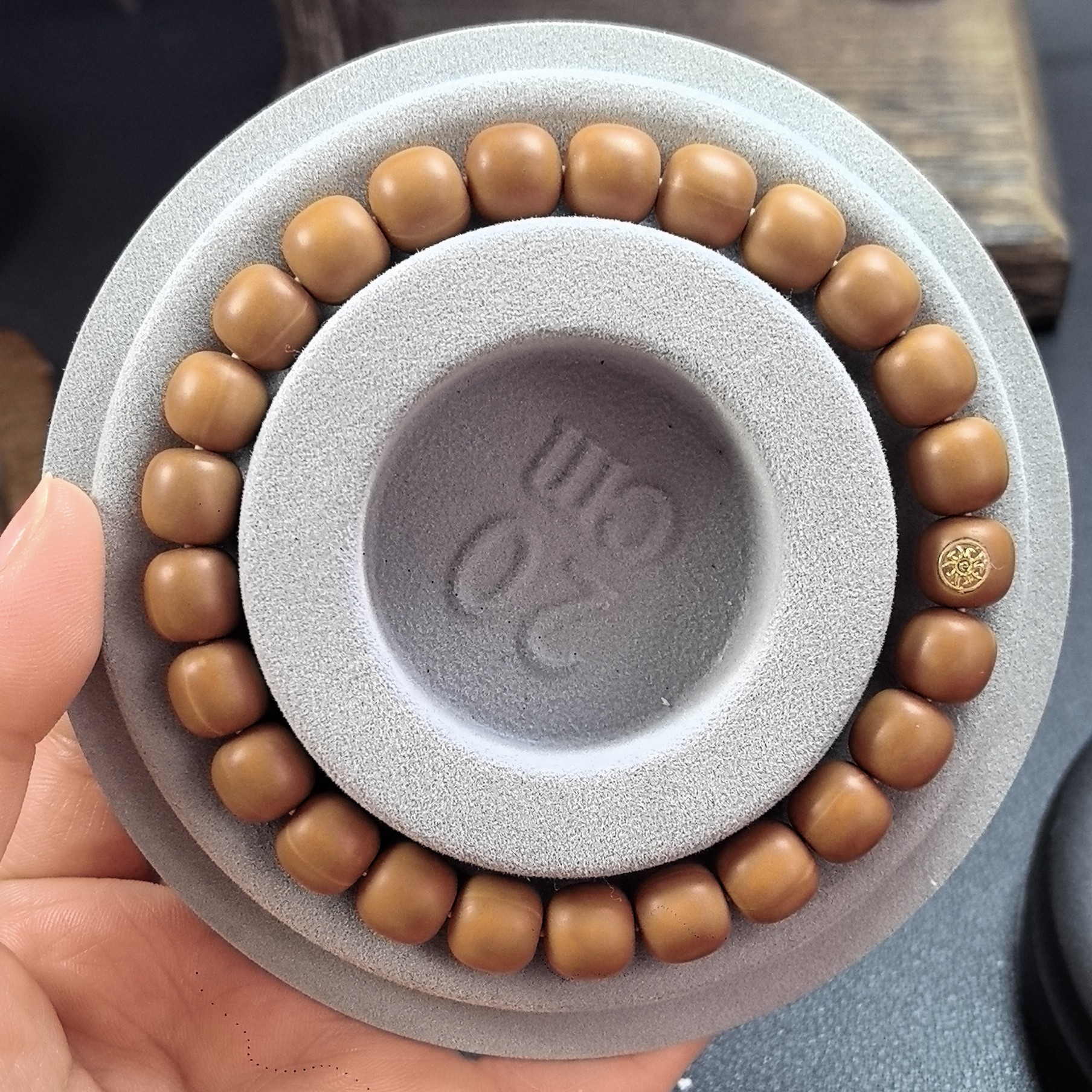 非金属木质手链 老型 猴头手串+金标精品原生态毕业级