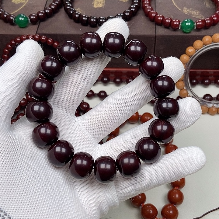 石***籽核桃手串/手链猴头老型15.8