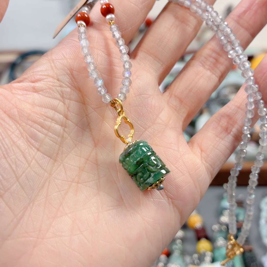 未镶嵌手链翡翠手串