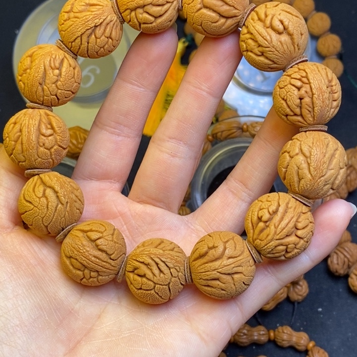 吊坠桃核秦岭龙纹桃核20尺寸