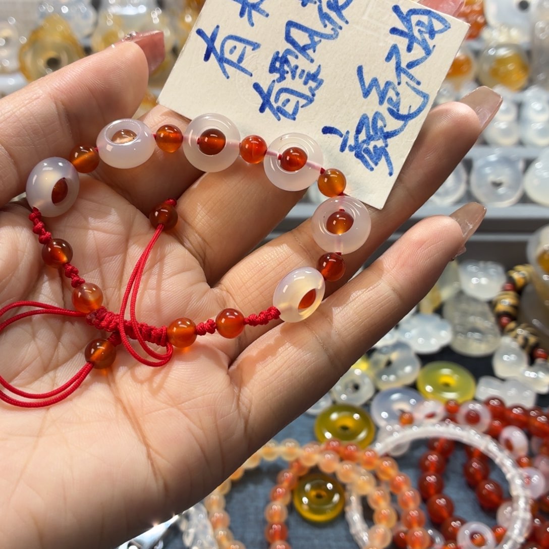 玛瑙/玉髓未镶嵌吊坠(不含链)