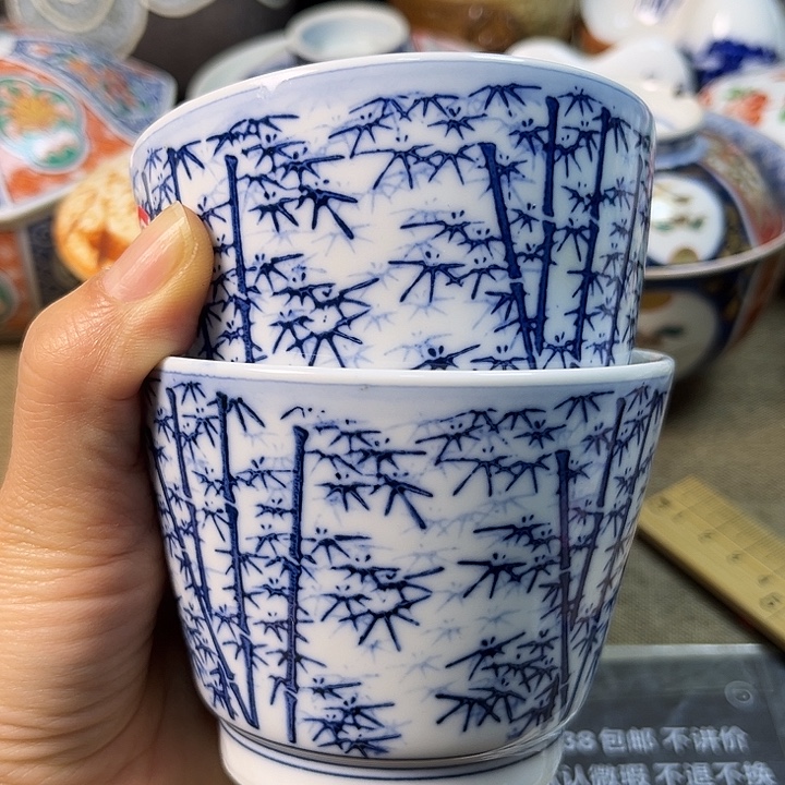 一对 陶瓷满38包邮不退不换 