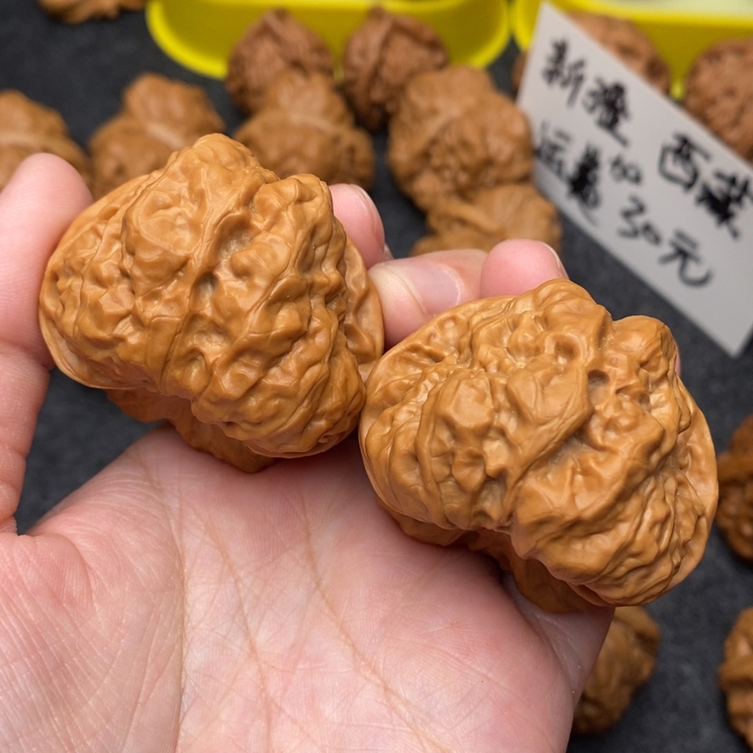 文玩核桃把件奶***S蛤蟆45