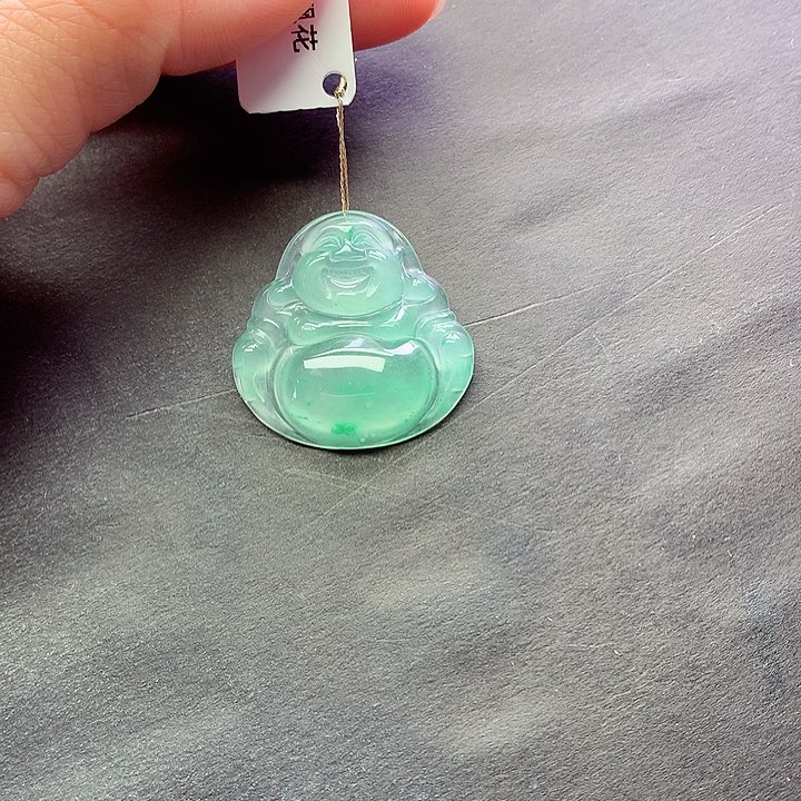 颈饰未镶嵌石英质玉大***修