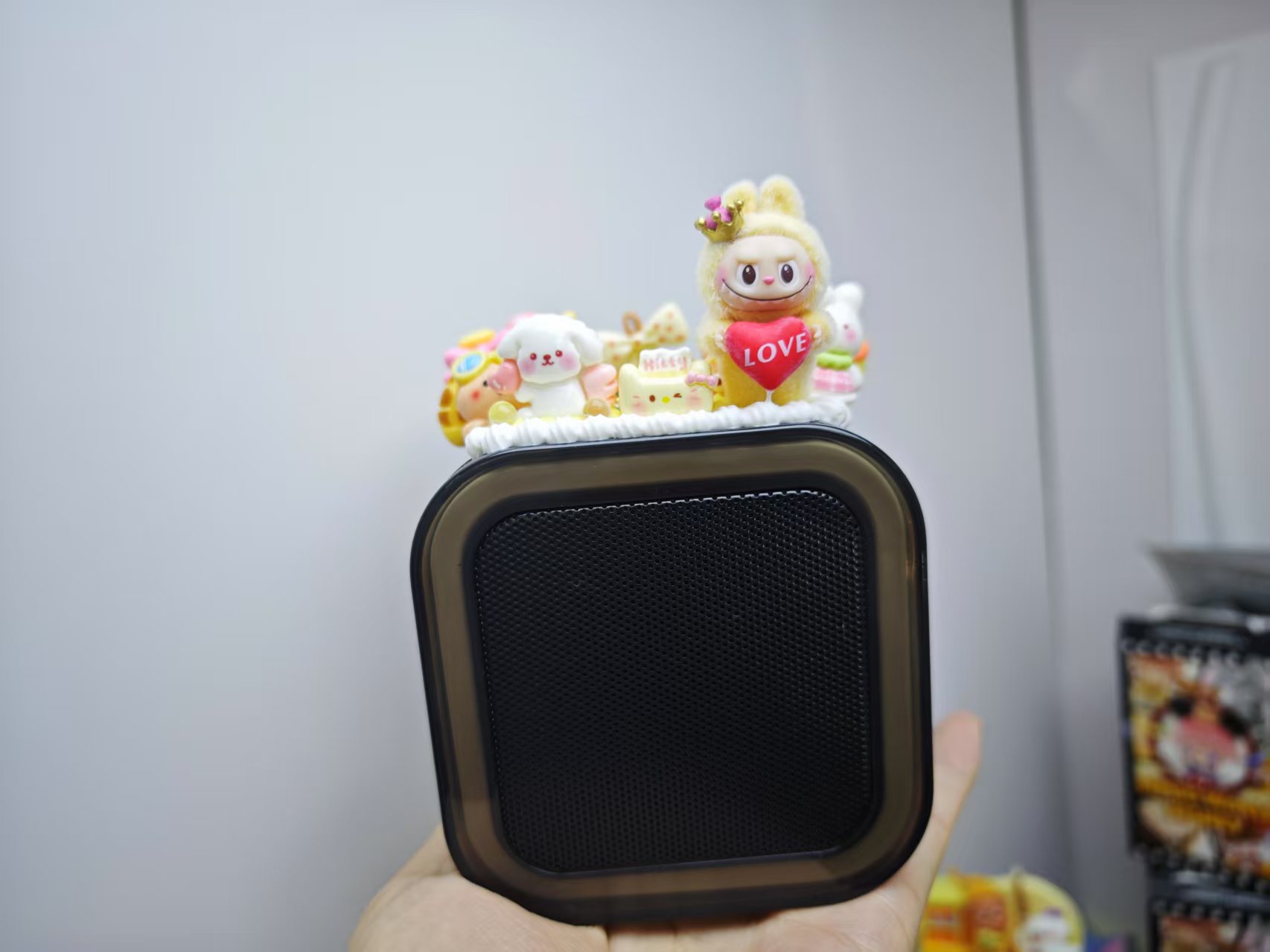 音响奶油胶萌粒创意diy手体验乐趣