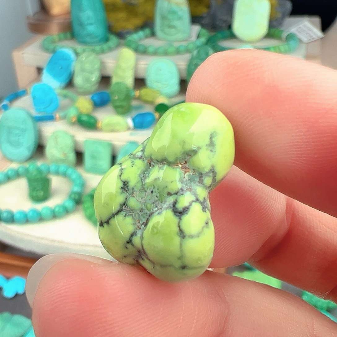 绿松石未镶嵌主播万珍