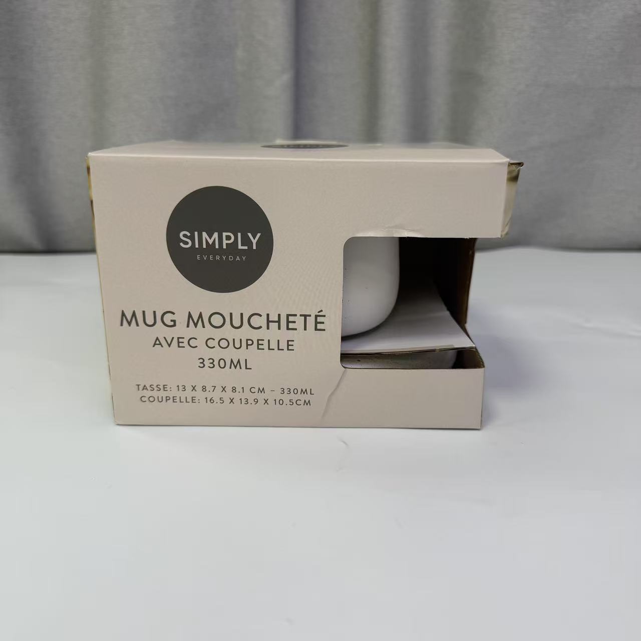 65444   马克杯带杯垫（330ml）