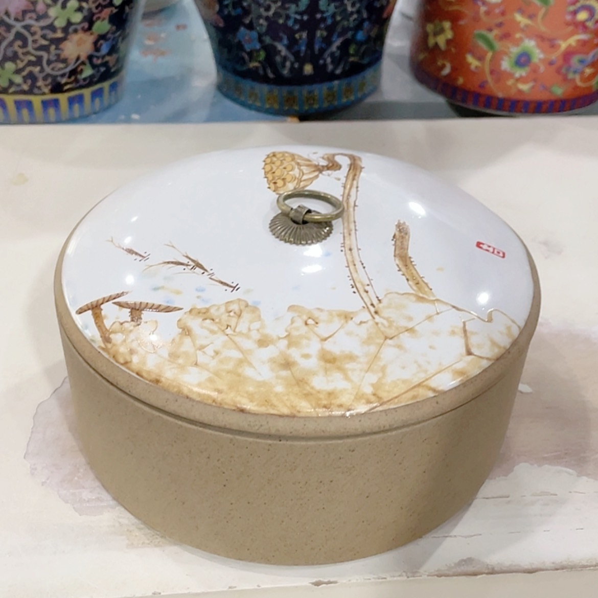 【闪购商品】罐陶瓷茶叶罐密封罐