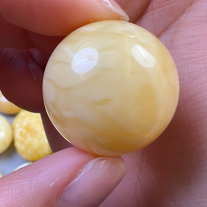 蜜蜡颈饰未镶嵌蜜蜡