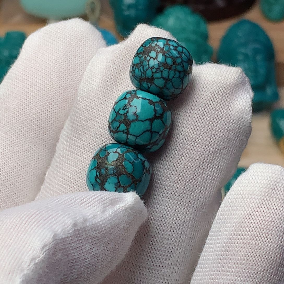 绿松石珠宝奇石未镶嵌